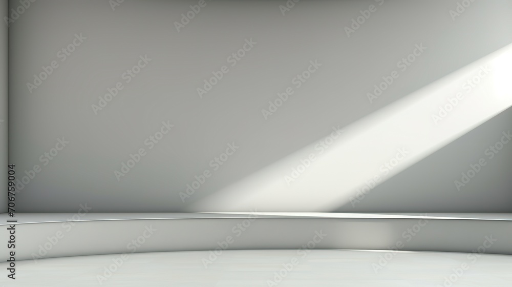 Minimal abstract light background for product presentation. Shadow and light from windows on plaster wall. Minimal abstract light background for product presentation. Shadow and light from windows on plaster wall.