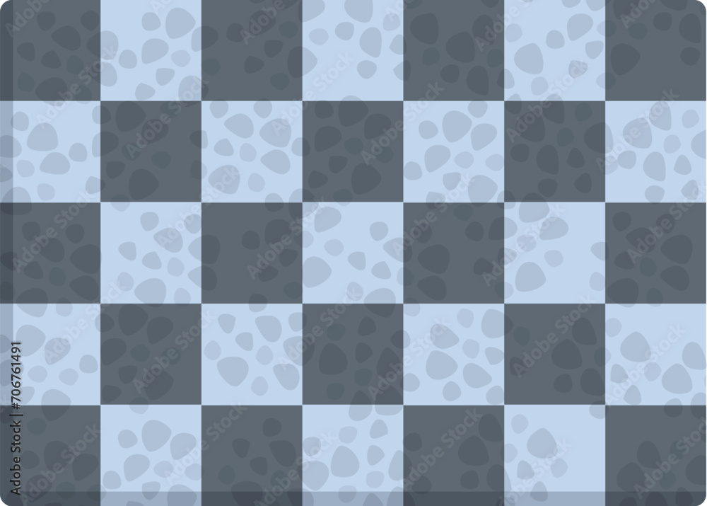 Chess board door mat icon cartoon vector. Carpet house. Decoration clean Chess board door mat icon cartoon vector. Carpet house. Decoration clean