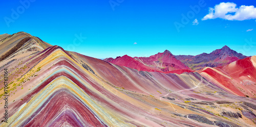 Rainbow Mountain in Peru © alessandro