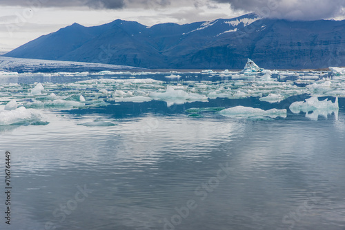 Wallpaper Mural Northern Icy Lagoon Torontodigital.ca