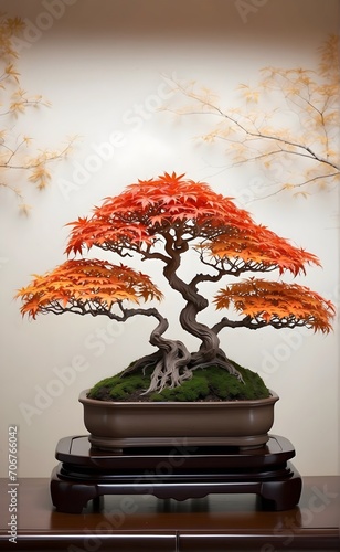 bonsai tree in style