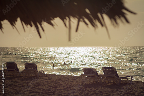 Mar al atardecer