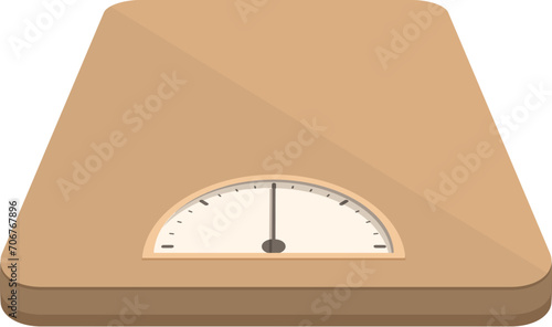 Compare measure scales icon cartoon vector. Kitchen tool. Cooking device