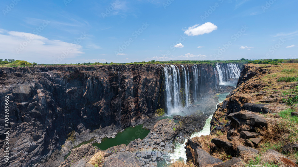Obraz premium Victoria Falls National Park, Zimbabwe