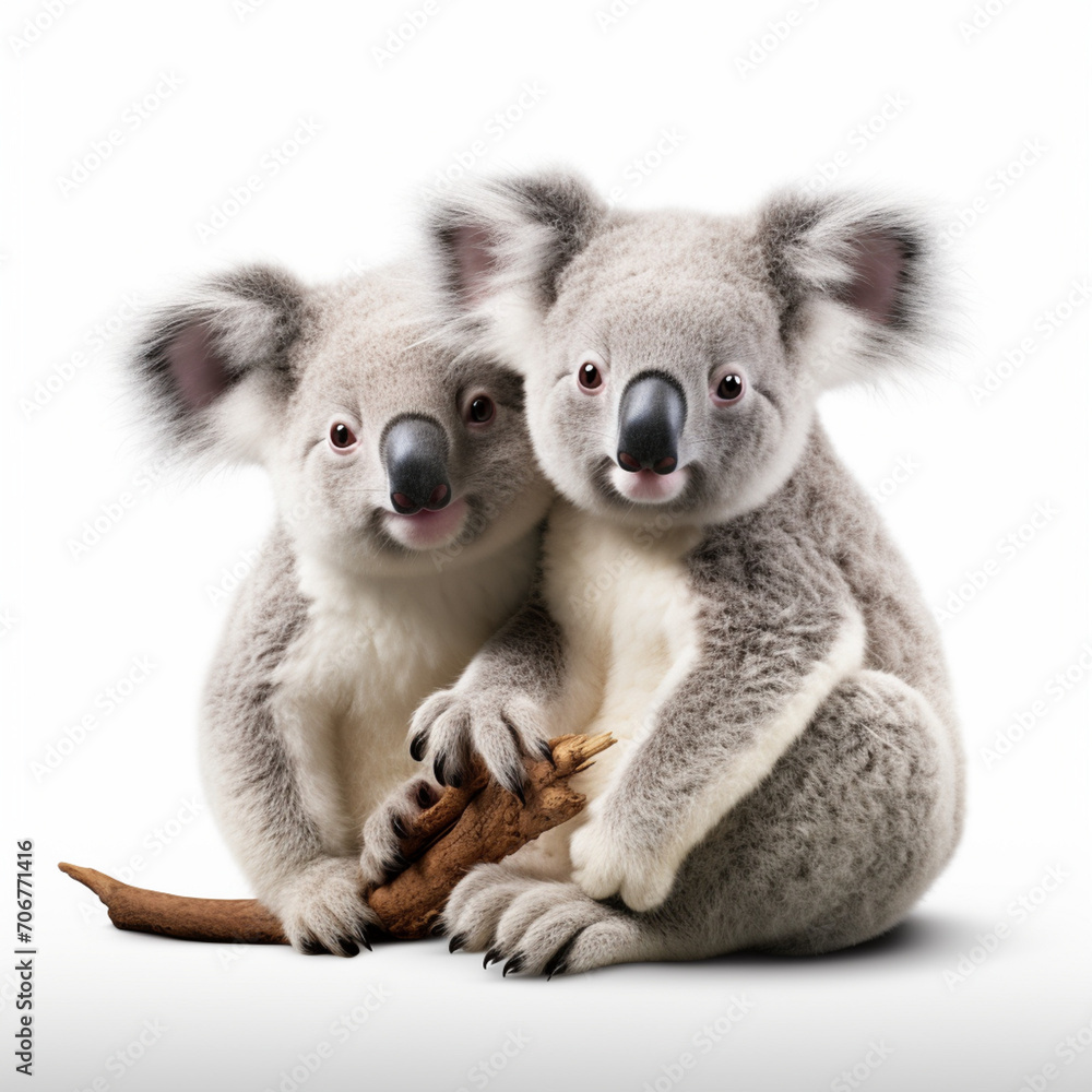 Obraz premium Two koala bears