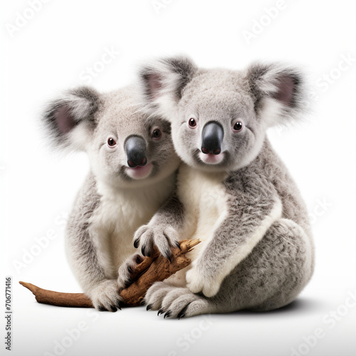 Two koala bears