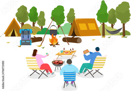 Enjoy your trip at the campsite