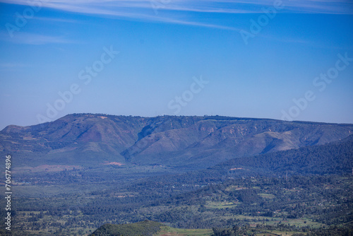 Mount Longonot is a stratovolcano located southeast of Lake Naivasha in the Great Rift Valley of Kenya, Africa. It is thought to have last erupted in the 1860s. Its name is derived from the Maasai wor photo