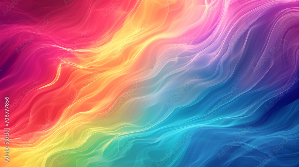 Rainbow spectrum background