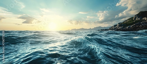 seascape horizon at dayligh...