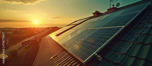 Photovoltaic solar panel sy...