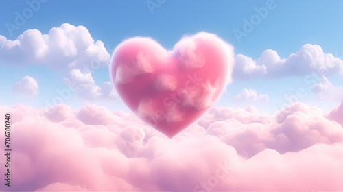 Romantic heart shaped Valentine's Day background for background, cards, flyers, posters, banners and cover designs etc.