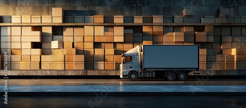 Package Boxes Load with Car...
