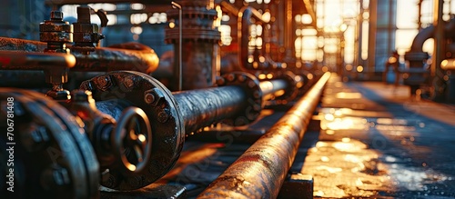 Oil and Gas Industrial zone...