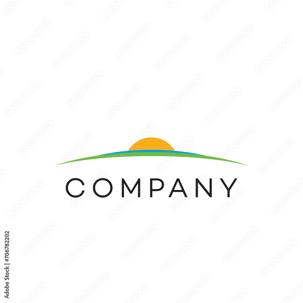 Sun sets rising horizon Logo design, nature, people, technology, engineering, health, medical, automotive, political. education, abstract, sports, animal. adventure. food, round, green, typography, Sun sets rising horizon Logo design, nature, people, technology, engineering, health, medical, automotive, political. education, abstract, sports, animal. adventure. food, round, green, typography,
