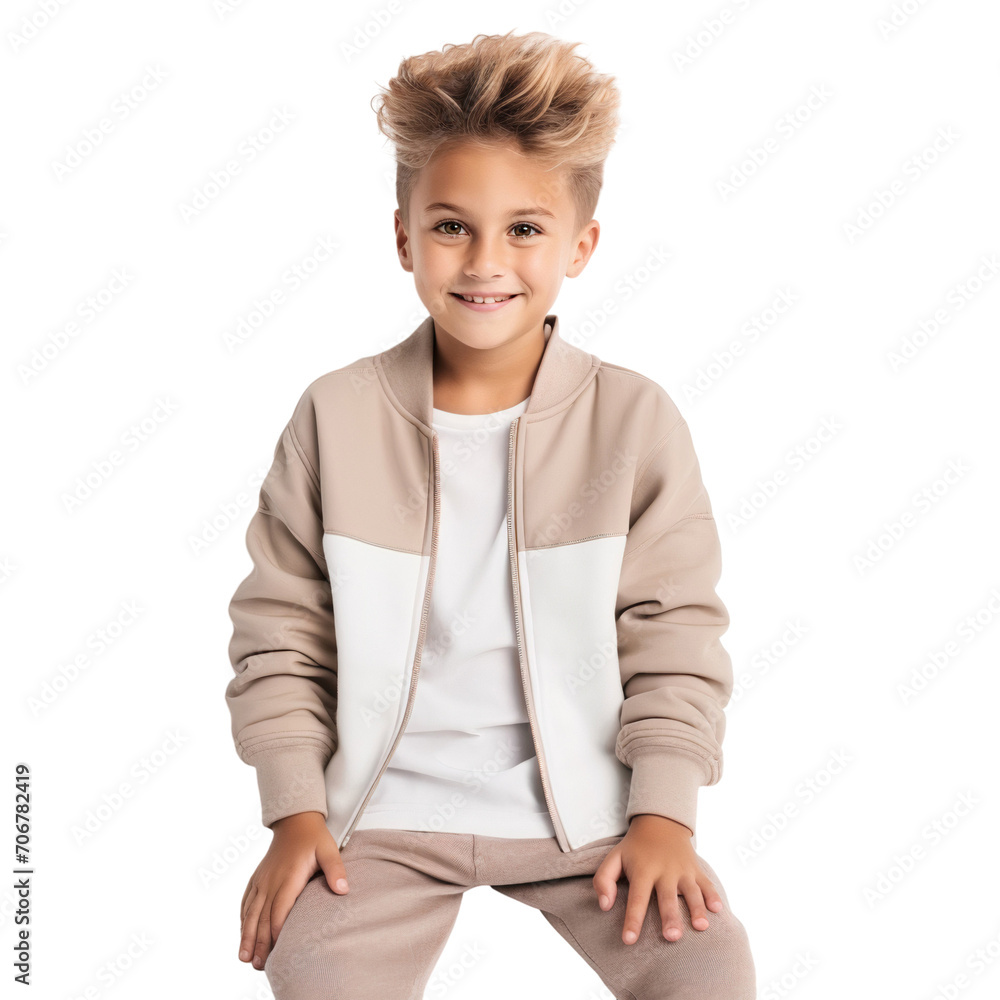 Portrait of a smiling boy isolated on transparent background Portrait of a smiling boy isolated on transparent background