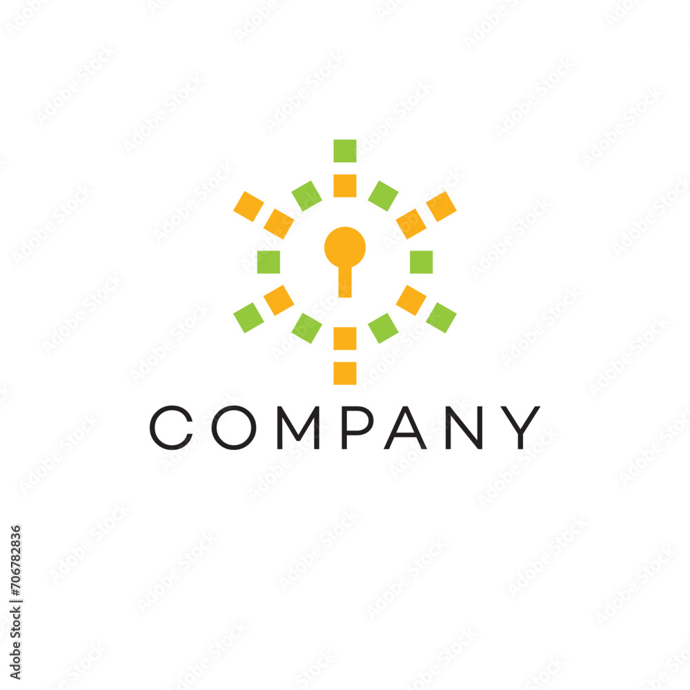 Sun energy power key lock hole Logo design, nature, technology, engineering, health, medical, automotive, political. education, abstract, sports, animal. adventure. food, round, green, typography, Sun energy power key lock hole Logo design, nature, technology, engineering, health, medical, automotive, political. education, abstract, sports, animal. adventure. food, round, green, typography,