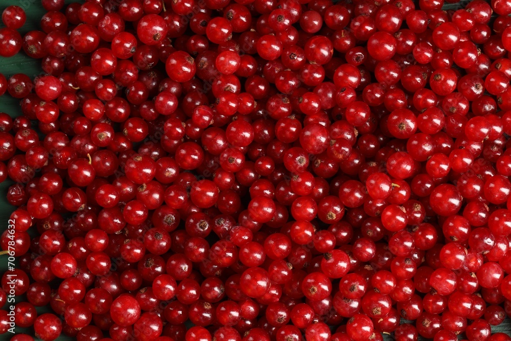 Many ripe red currants as background, top view Many ripe red currants as background, top view