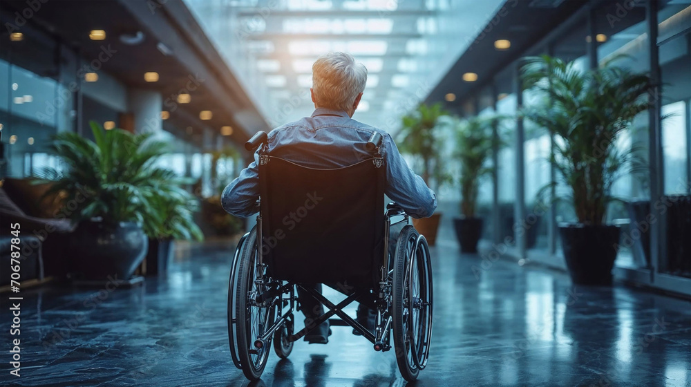 Paraplegic Man