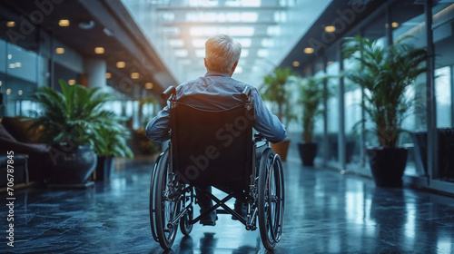 Paraplegic Man