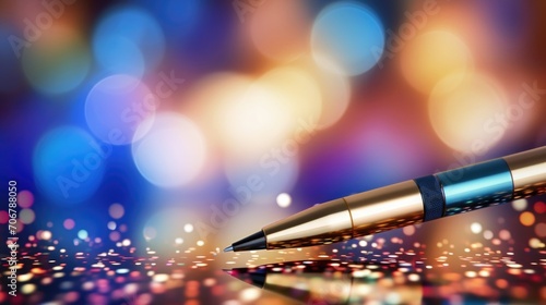 Closeup of a stylus pen gliding over a digital canvas