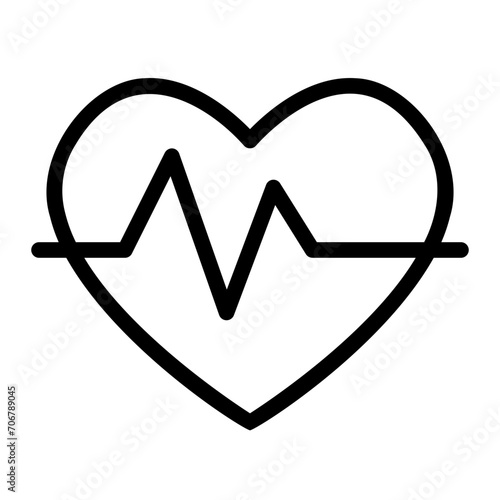 heart rate gradient icon