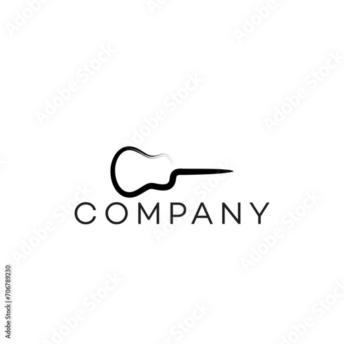 guitar logo templates. guitar strings used for logo, guitar icon. engineering, health, medical, automotive, political. education, abstract, sports, animal. adventure. food, round, green, typography, 