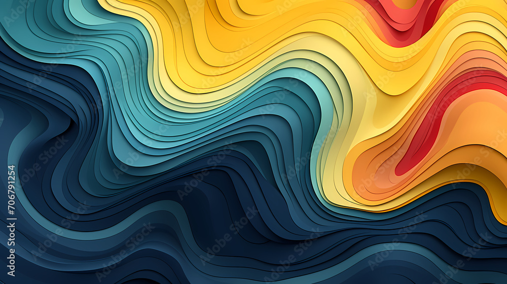 Abstract line art background, technological background Abstract line art background, technological background