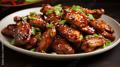 chicken wings cooked on asian style recipe