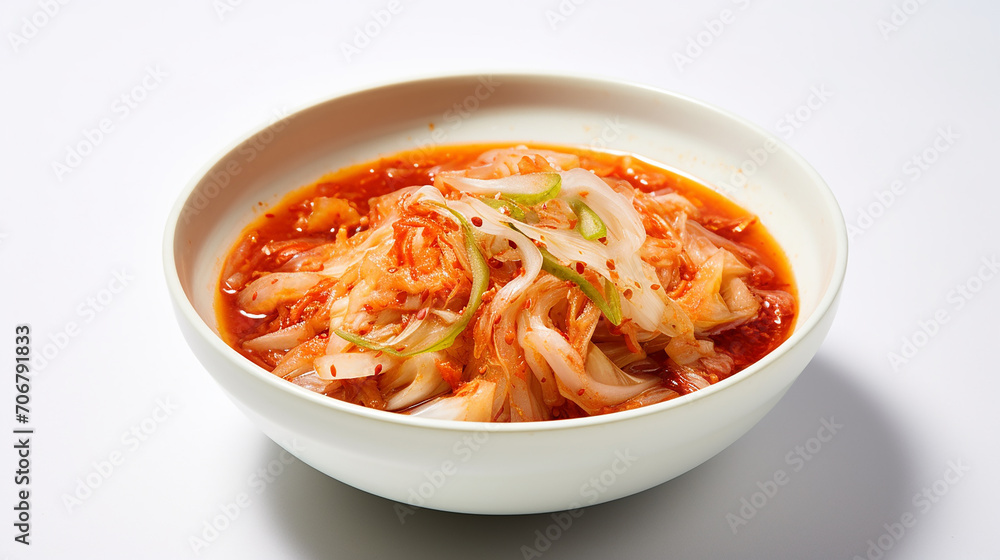 delicious kimchi cabbage. korean traditional food delicious kimchi cabbage. korean traditional food