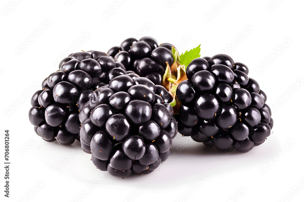 backberry berry is isolated on a white background backberry berry is isolated on a white background