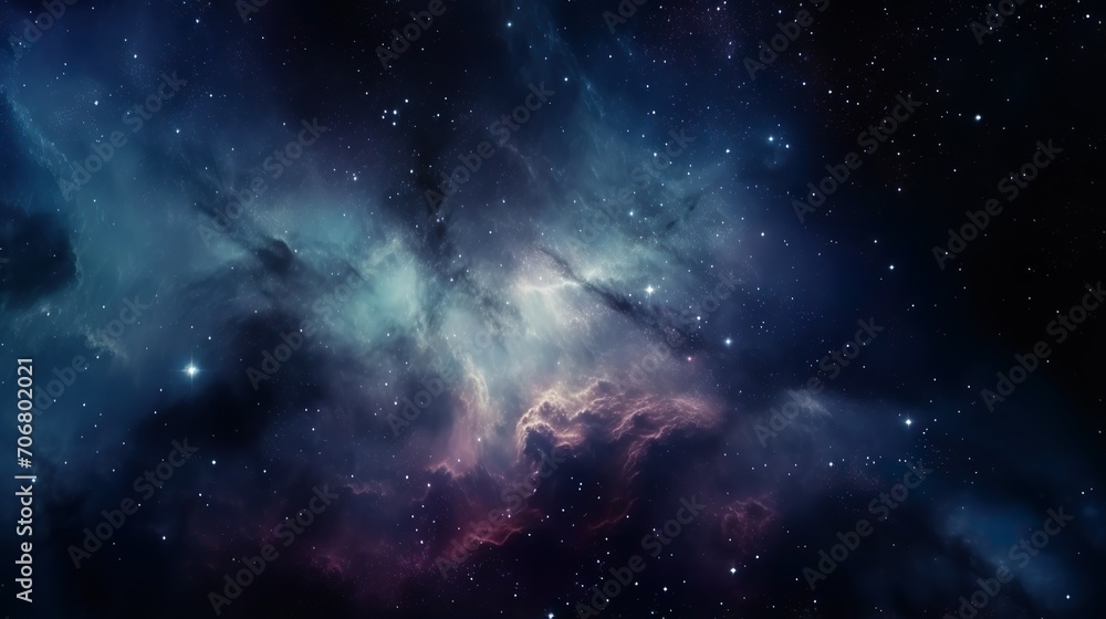 space cosmic nebula galaxy