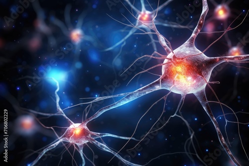 GABAergic neurons suppressing seizures and epileptic activity. © OhmArt