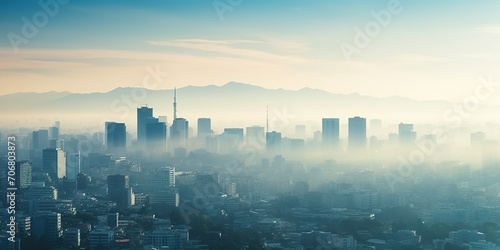 air pollution in the city