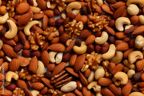  roasted nuts variety background wall texture pattern seamless