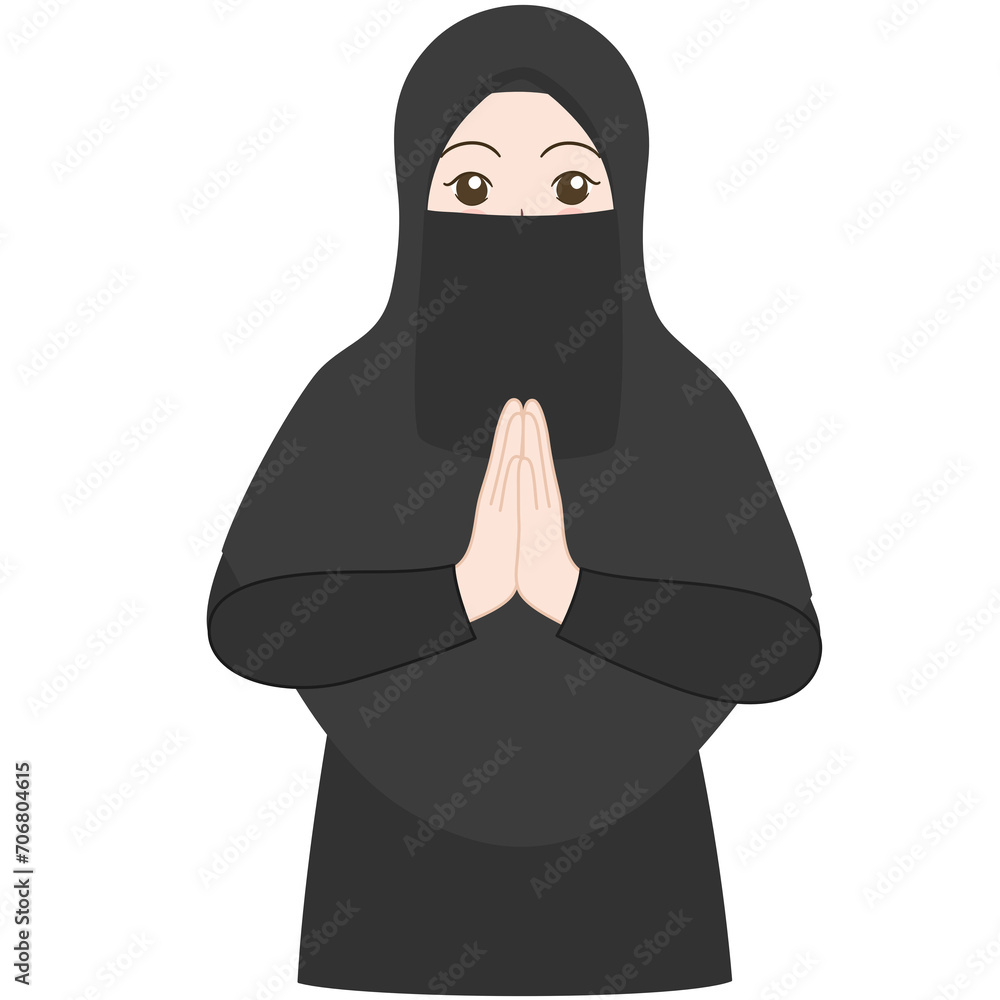 muslim woman greeting eid mubarak muslim woman greeting eid mubarak