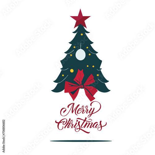 simple logo Christimas