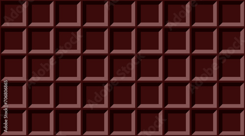 sweet chocolate background wit minimalist style