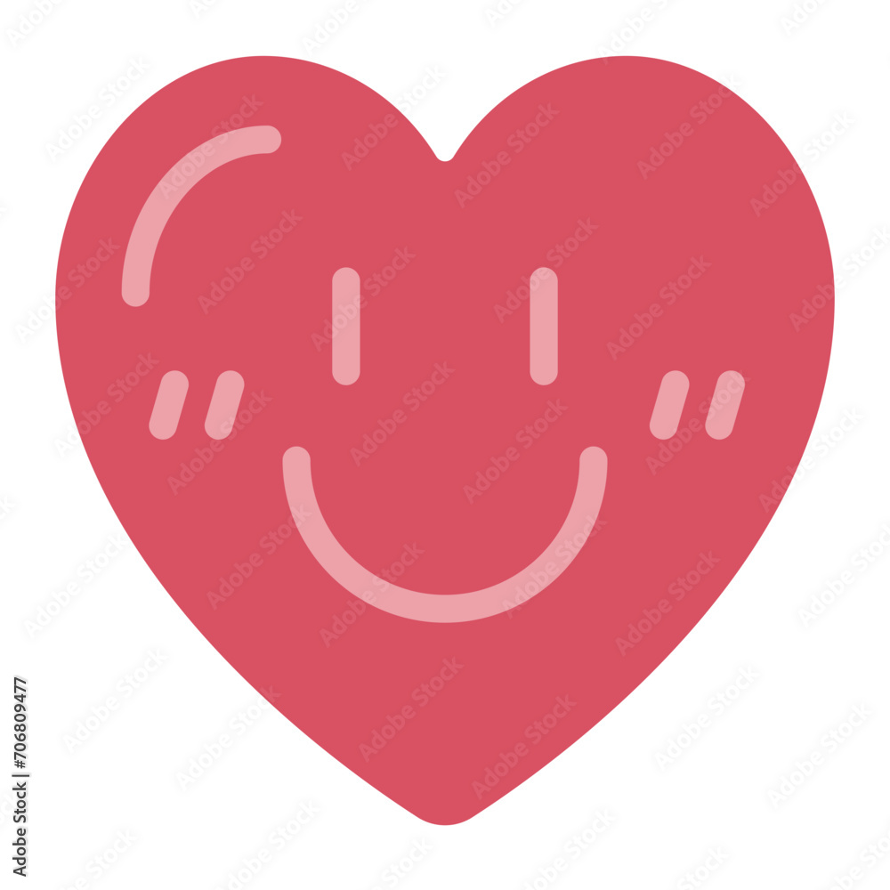 Heart Smile icon Heart Smile icon