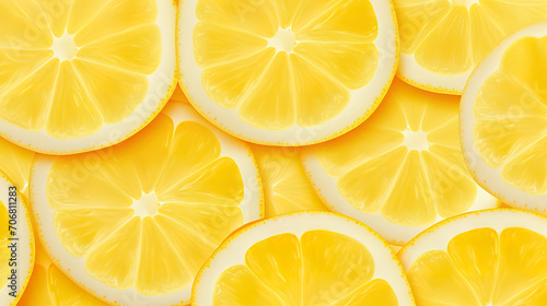 Fresh Lemon slice background