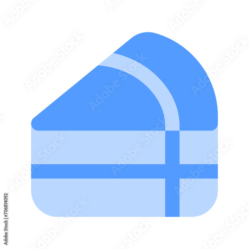 cheesecake duotone icon