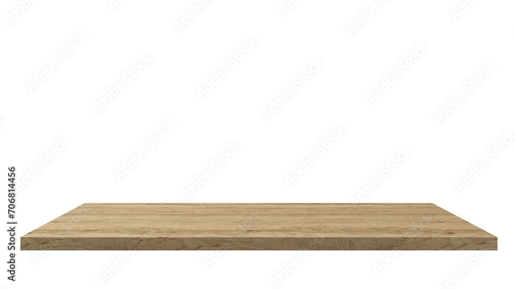 Empty space old wooden top surface object isolated on empty background for interior design element. Realistic object 3d illustration. Clipping part included. Empty space old wooden top surface object isolated on empty background for interior design element. Realistic object 3d illustration. Clipping part included.