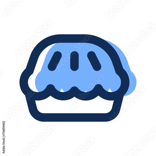 tart filled line icon