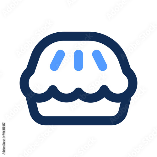 tart outline color icon