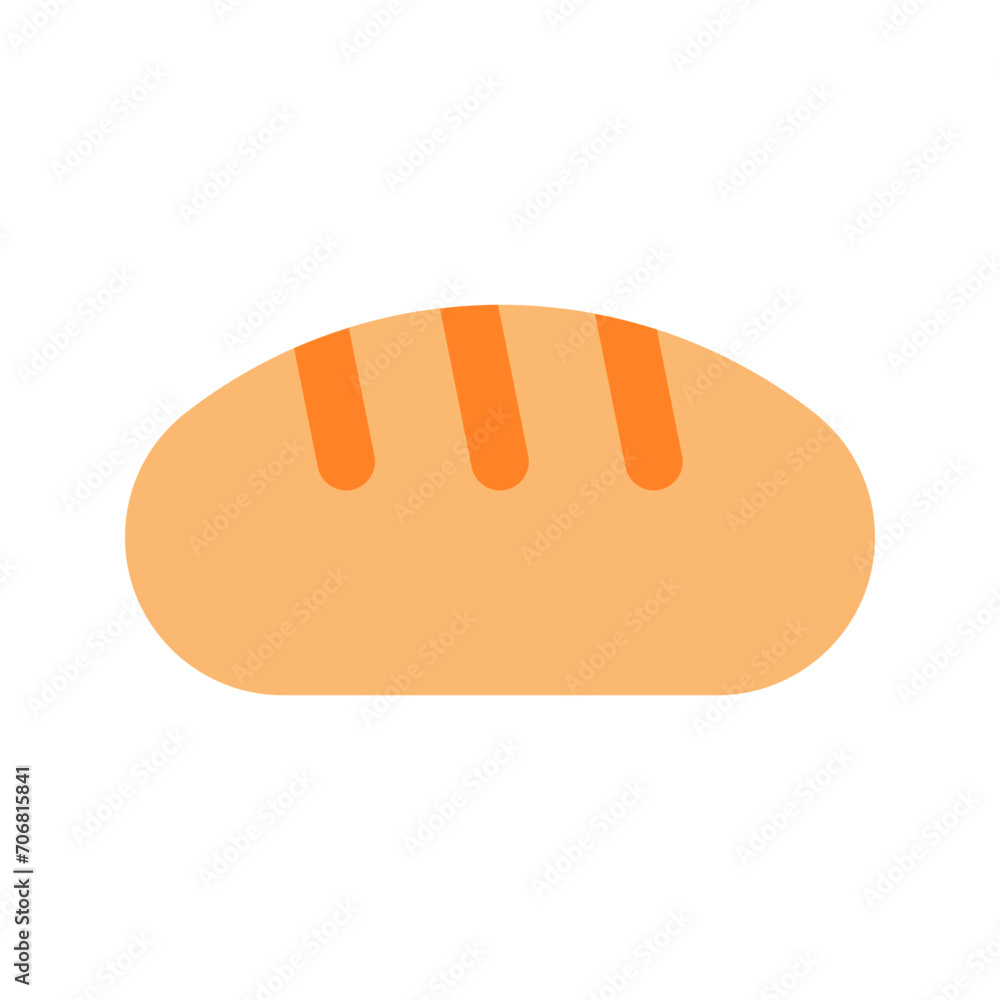 bread flat icon