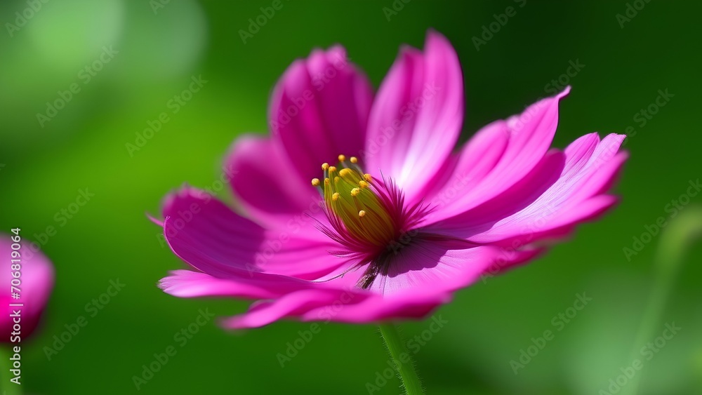 bee on pink flower bee on pink flower