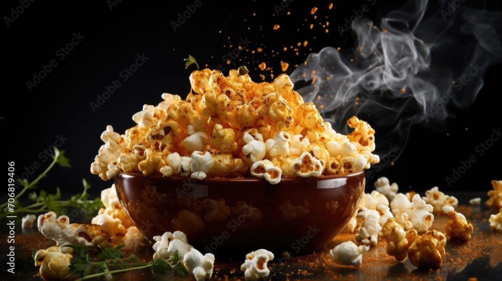 Lose yourself in a gastronomic adventure with this pictureperfect popcorn creation. The golden hue of the er creates an enticing contrast against the stark white popcorn, promising a ery Lose yourself in a gastronomic adventure with this pictureperfect popcorn creation. The golden hue of the er creates an enticing contrast against the stark white popcorn, promising a ery