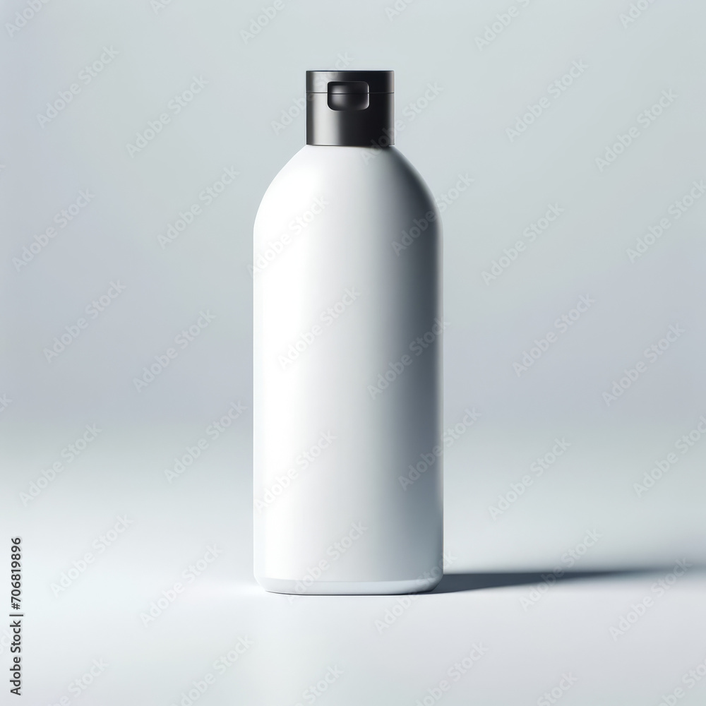 Blank Shampoo Bottle Mockup Blank Shampoo Bottle Mockup