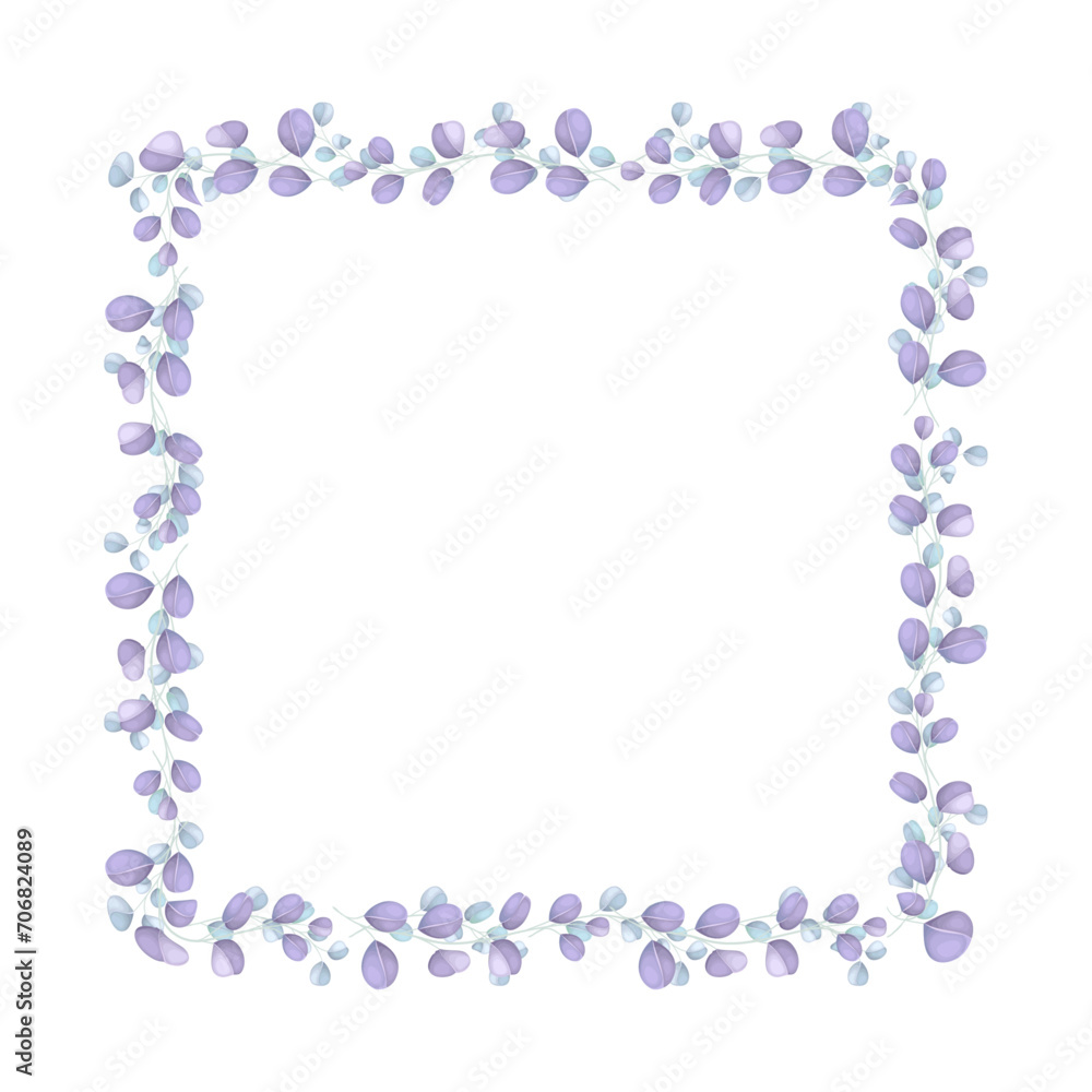 Fototapeta premium Vector leaf element ornament background design