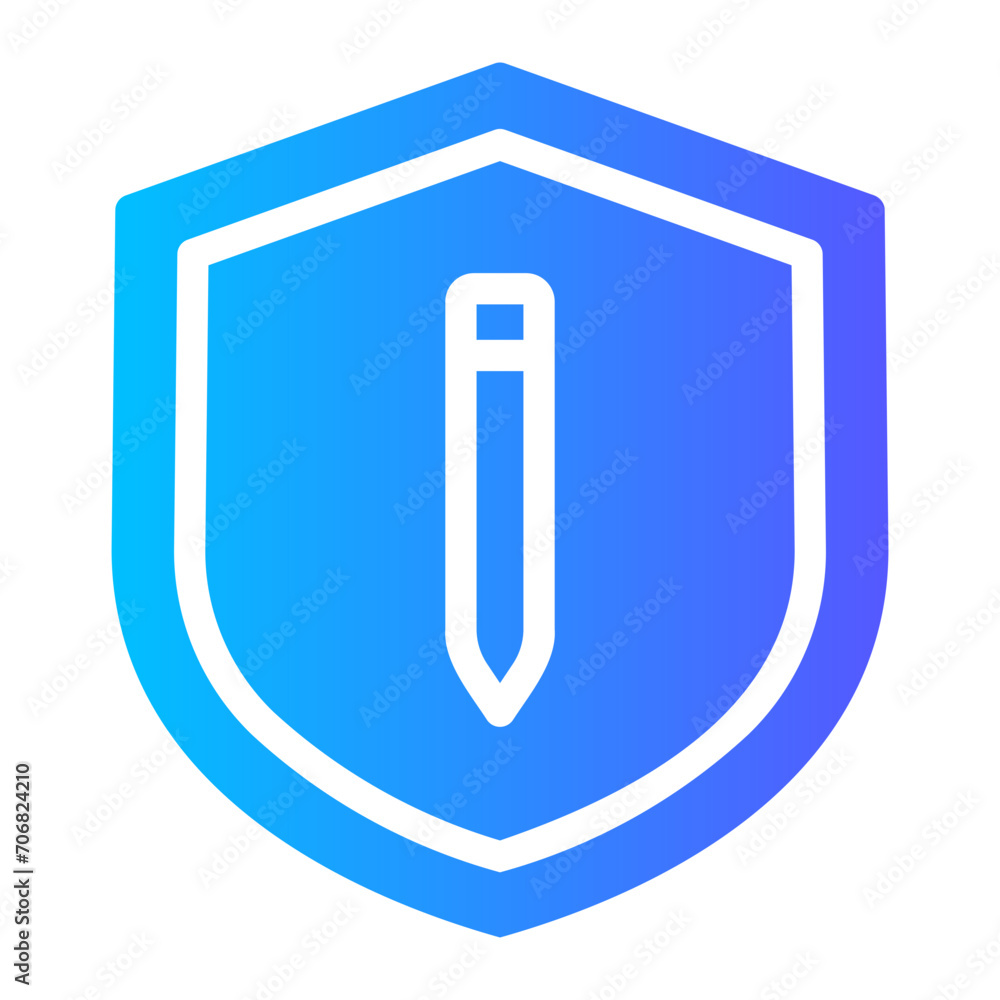 shield gradient icon